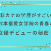 倉科カナの学歴がすごい！熊本信愛女学院の青春と女優デビューの秘密！